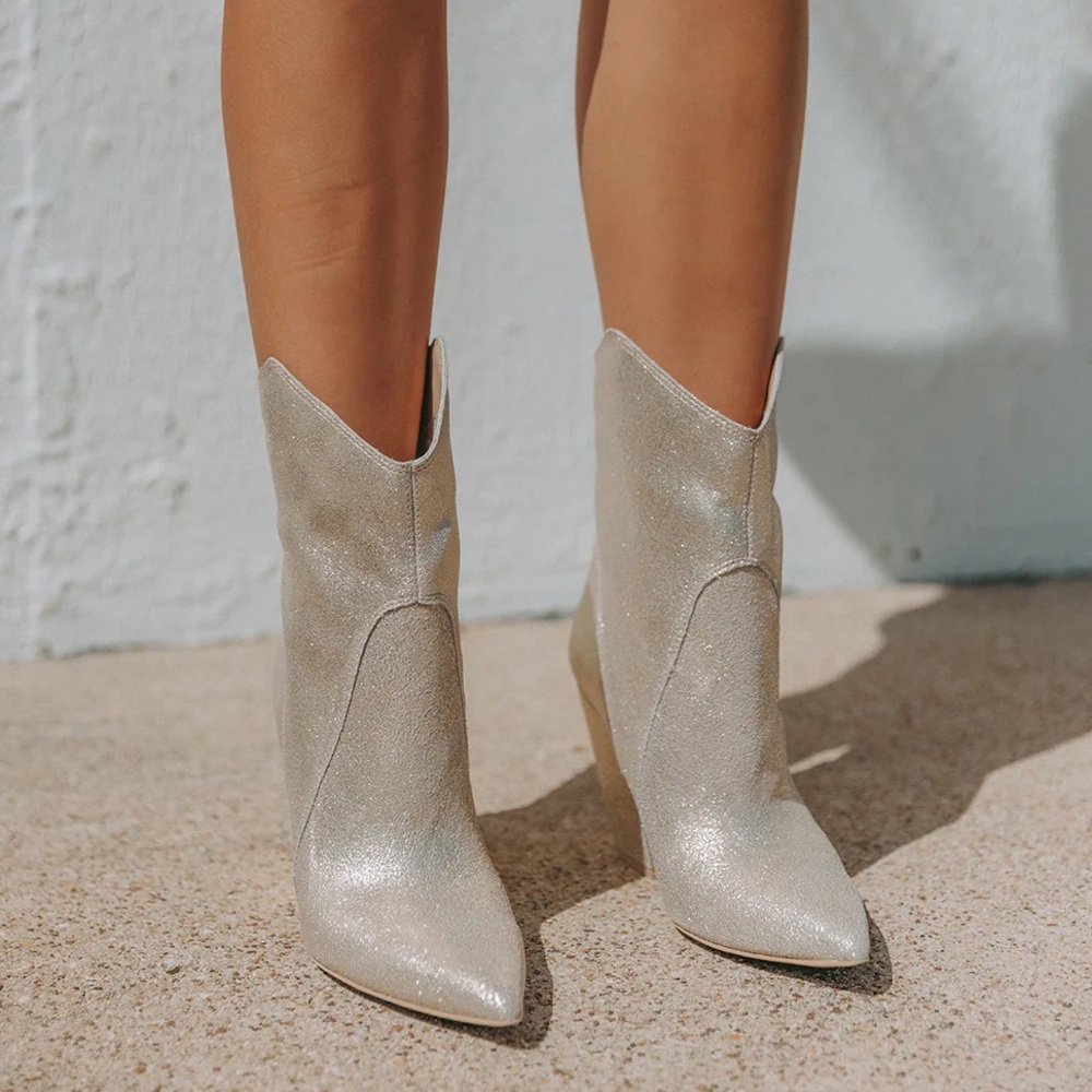 Dolce Vita Nestly Light Gold Boots